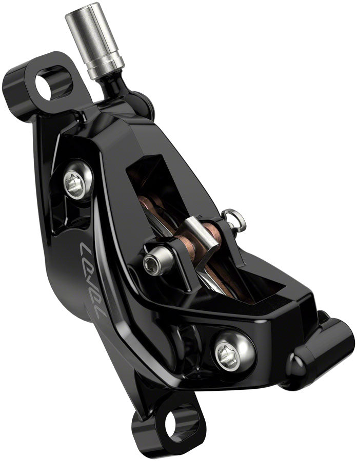 SRAM Level Silver Stealth Disc Brake & Lever - 4P - Rear