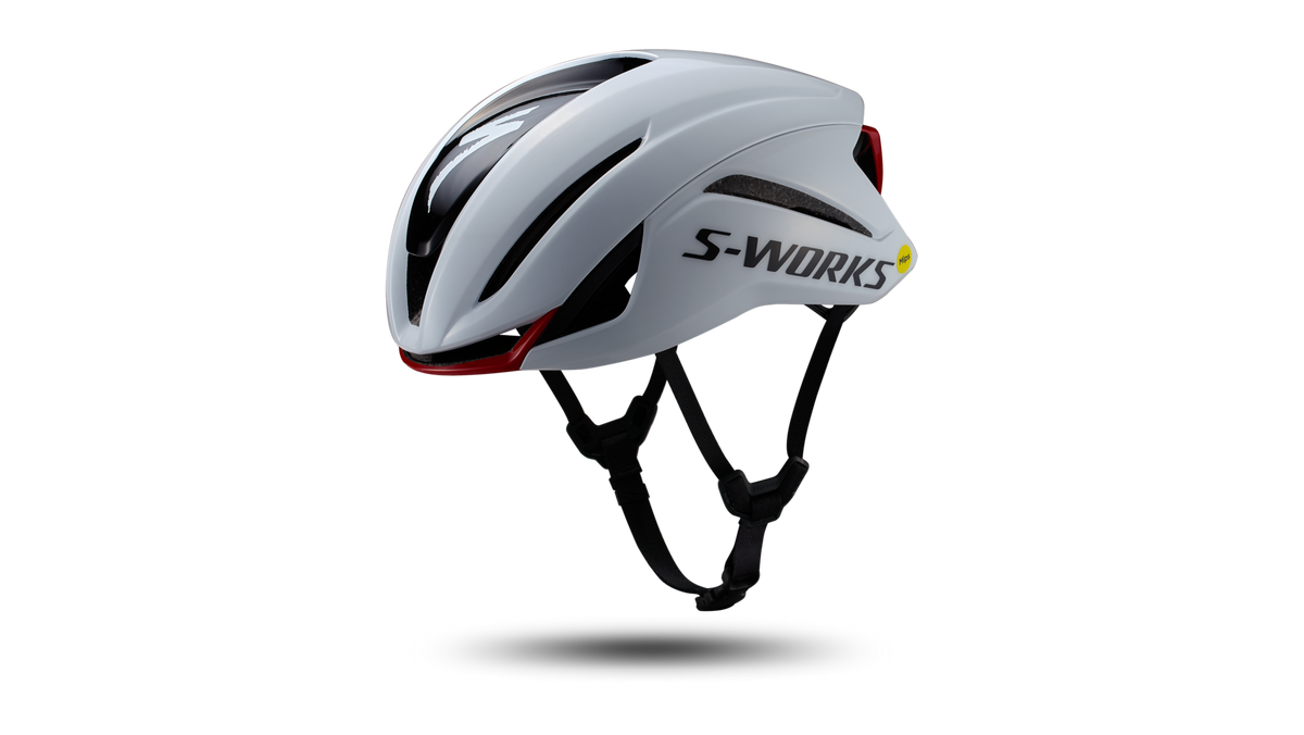 S-Works Evade 4 - White/Red / S