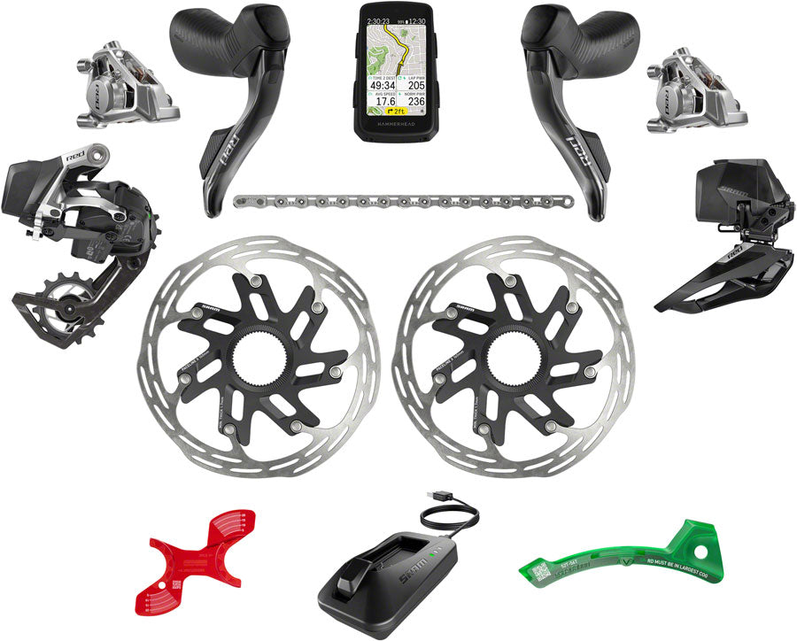 SRAM Red E1 eTap AXS Road 2x12-Speed HRD Groupset