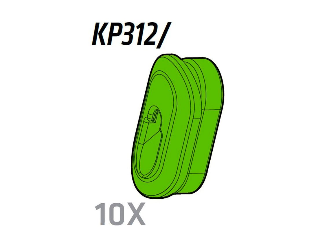 Cannondale Open Oval Frame Grommets Internal Cable 10 Pack