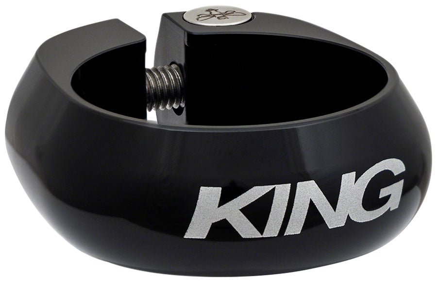 Chris King Seatpost Clamp - 36.4mm Bolt-On Black