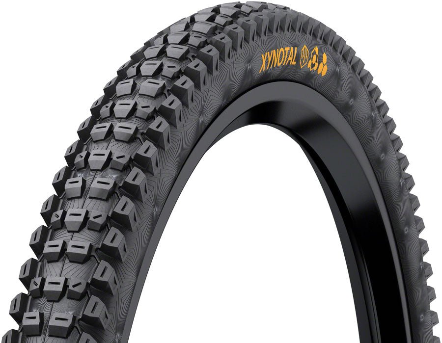 Continental Xynotal Tire - 27.5 x 2.40 Tubeless Folding BLK SuperSoft Downhill Casing E25