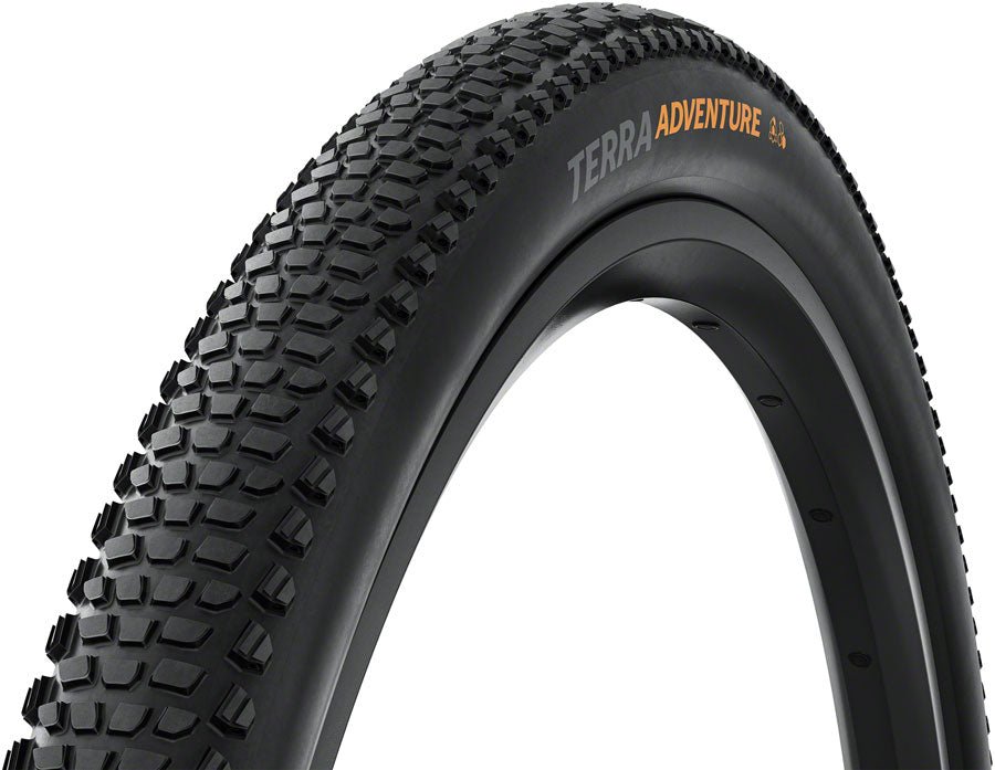 Continental Terra Adventure Tire - 700 x 50 / 29 x 2.00 Tubeless Folding BLK Grip Trail Casing E25