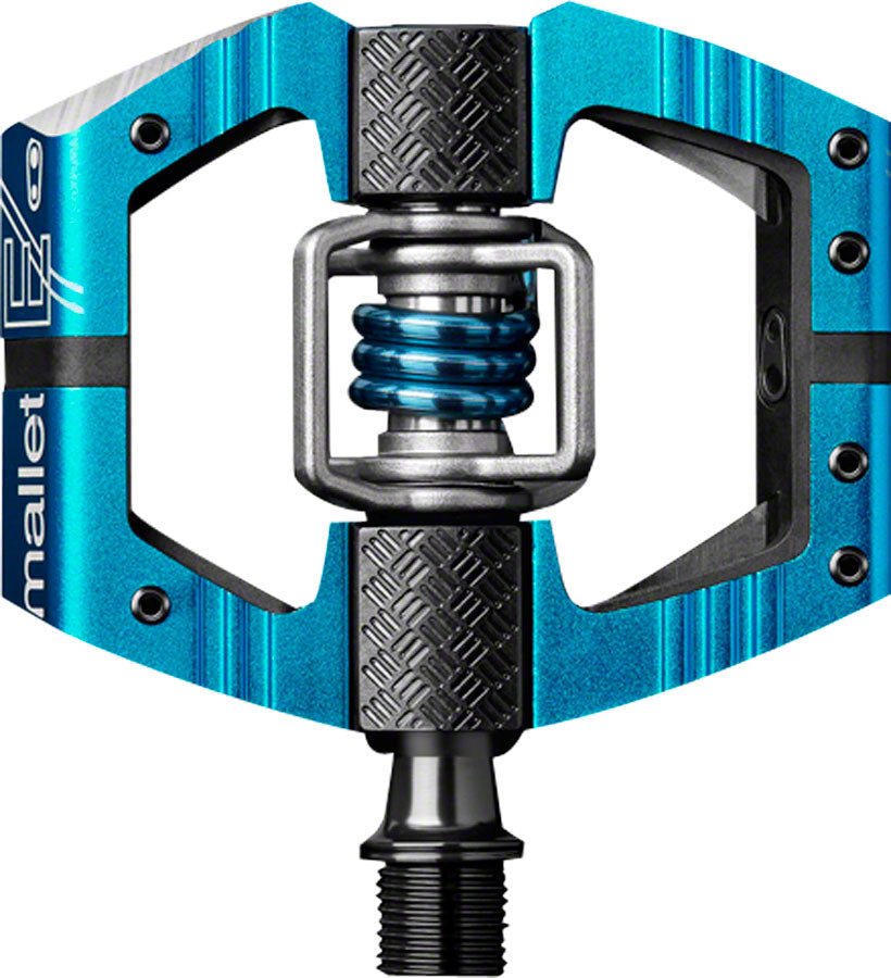 Crankbrothers Mallet Enduro Pedals - Dual Sided Clipless Platform Aluminum 9/16" Blue