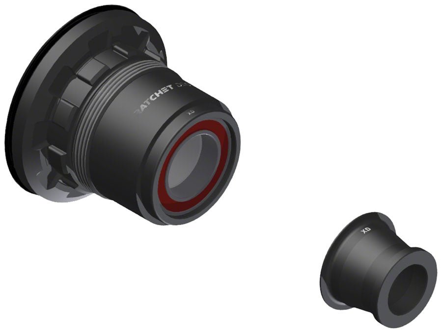 DT Swiss Ratchet DEG Freehub Body - SRAM XD Light Aluminum Ball Bearing w/ End Cap 12 x 148 mm