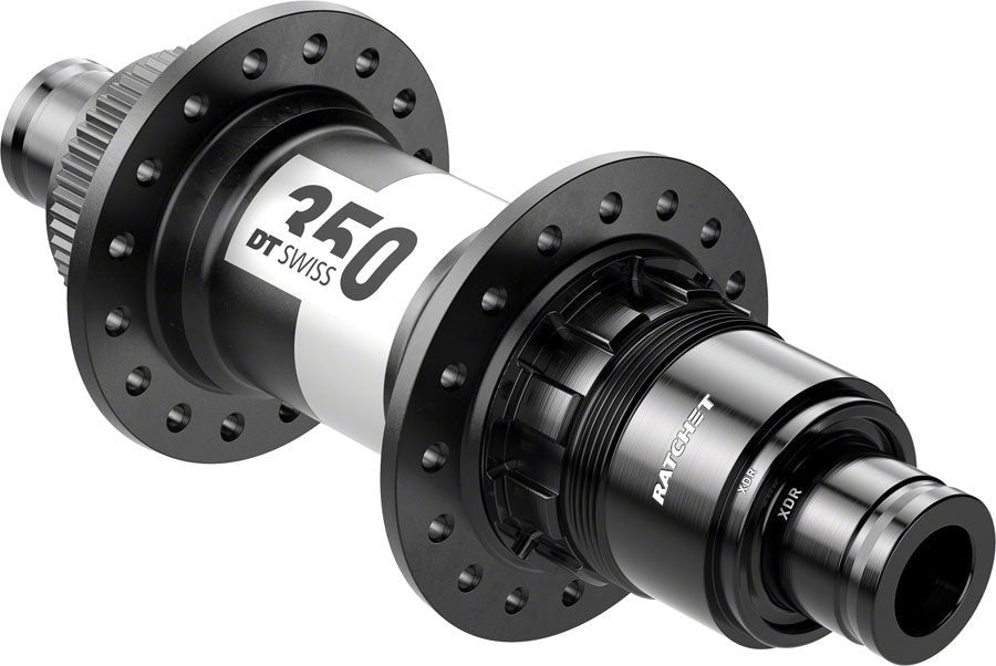 DT Swiss 350 Rear Hub - 12 x 142mm Center-Lock XDR Black 24H 36pt