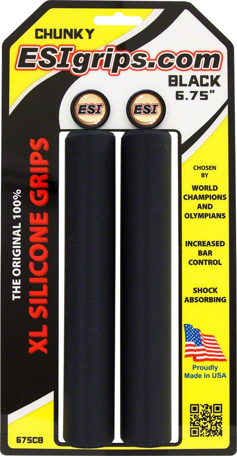 ESI XL Chunky Grips - Black