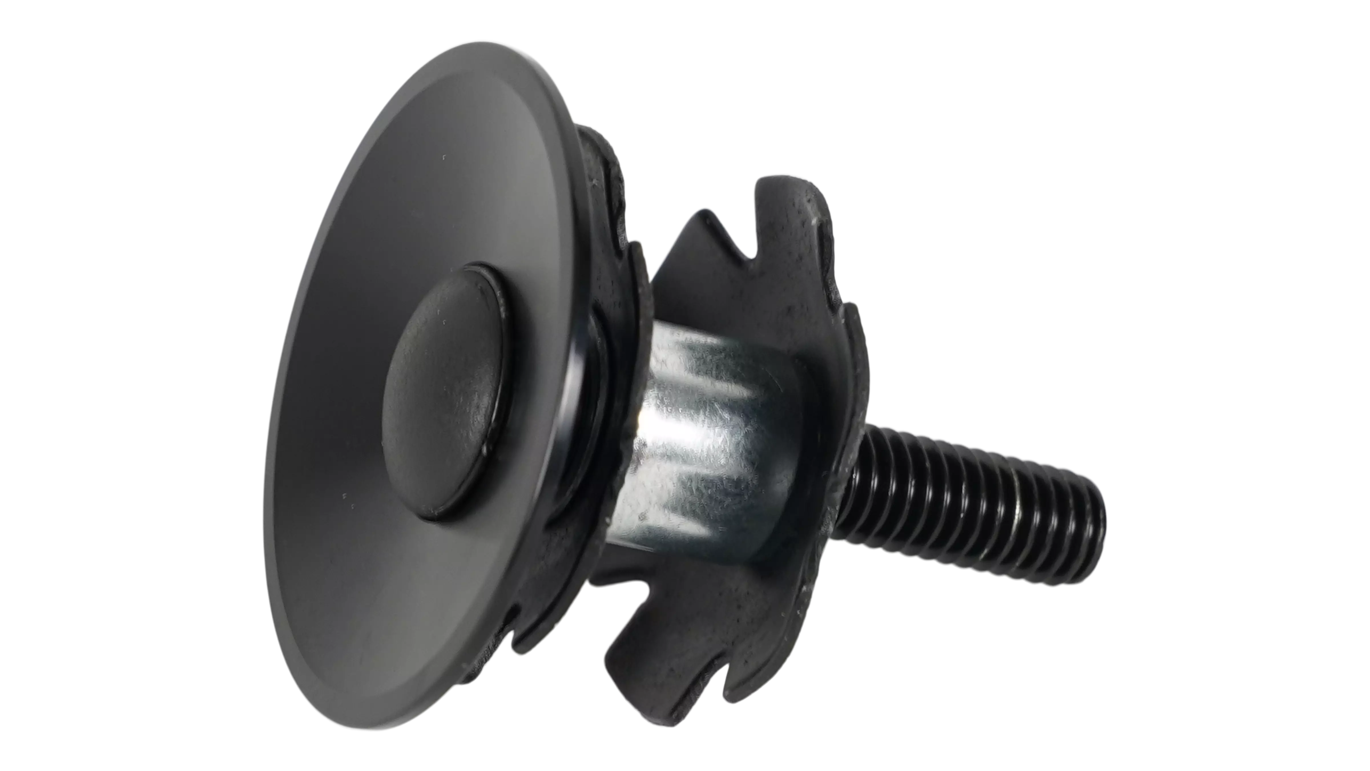 Specialized Alloy Top Cap & Star Nut for 1-1/8" Steer Tube Black