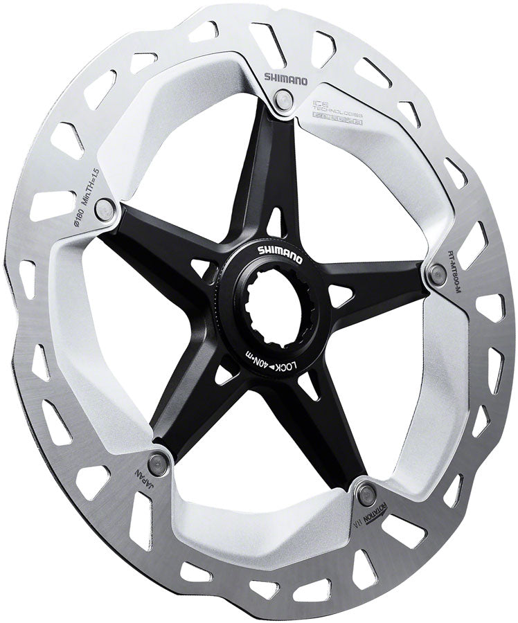 Shimano Deore XT RT-MT800-M Rotor w/ External Lockring - 180mm