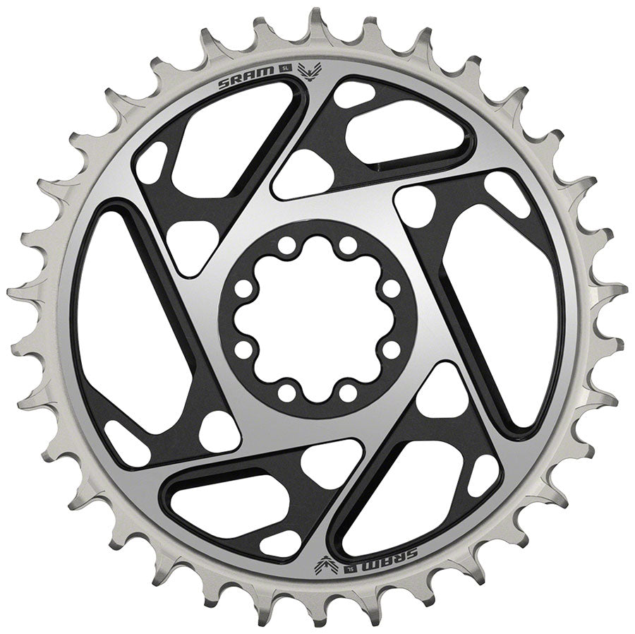 SRAM XX SL Eagle T-Type Chainring 34t 8-Bolt Direct Mount 0mm Offset