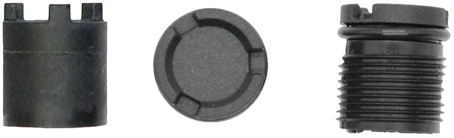 LOOK Spindle Plugs and Tool Kit - 2 Plugs 4 NM Black Fits X-Track