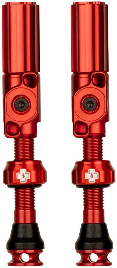 Muc-Off Big Bore Hyrid Tubeless Valve Stems - Medium 35mm Red