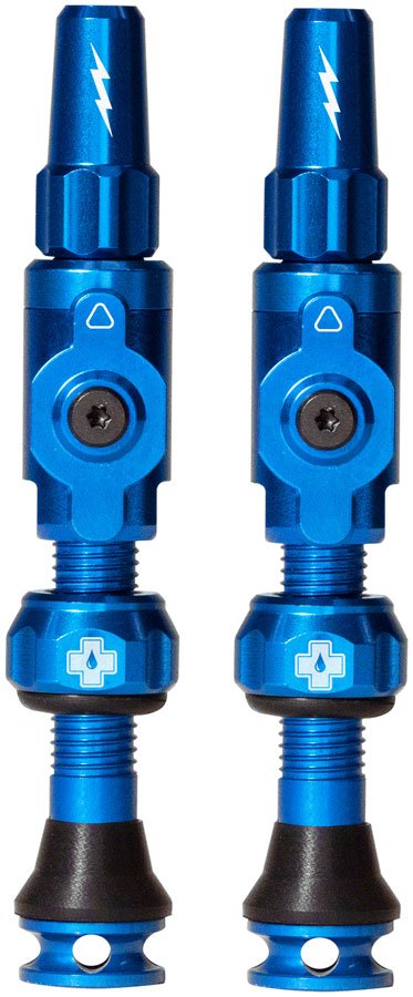 Muc-Off Big Bore Lite Tubeless Valve Stems - Medium 35mm Blue