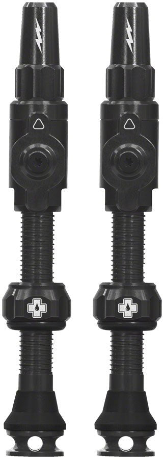 Muc-Off Big Bore Lite Tubeless Valve Stems - Large 45mm Black