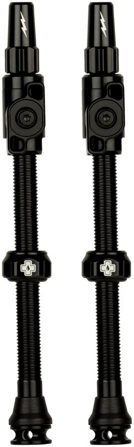Muc-Off Big Bore Lite Tubeless Valve Stems - 2XLarge 70mm Black