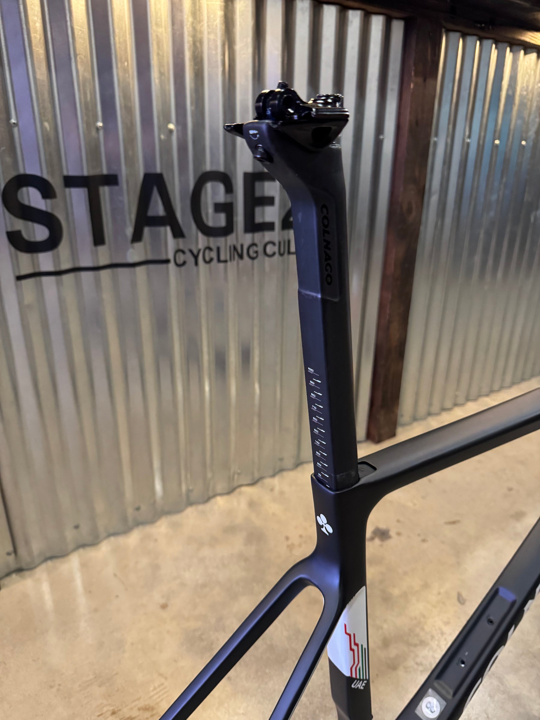 2024 Colnago V4RS Disc Frameset - 55 - UAE Team - USED