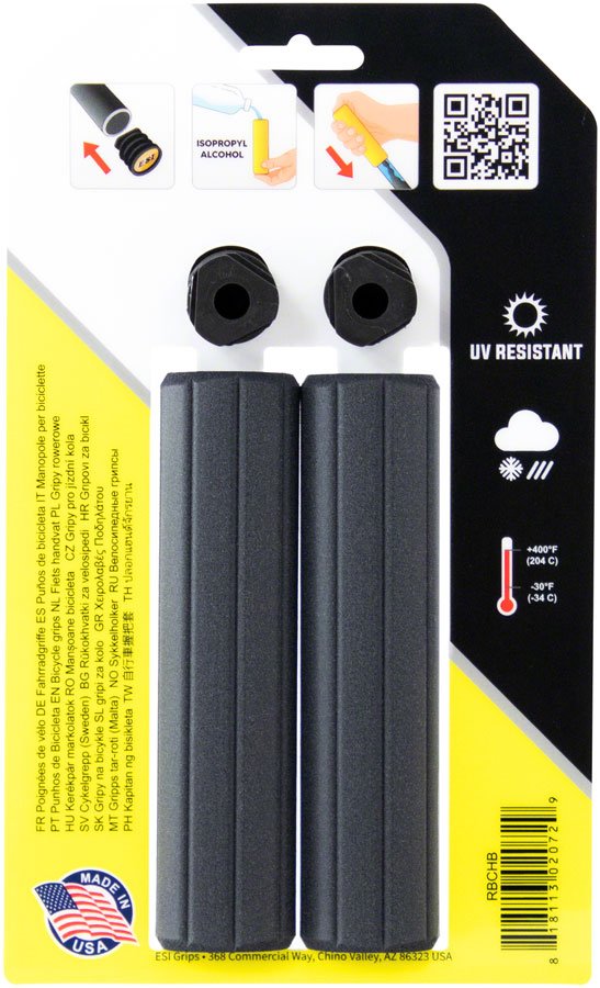 ESI Grips - Ribbed Chunky - Black - ESI