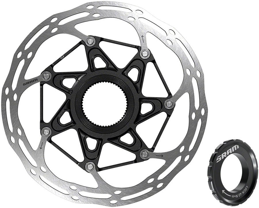 SRAM CenterLine X Disc Brake Rotor Center Lock - 180mm Includes Lockring - SRAM