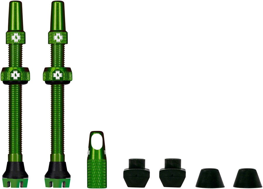 Muc - Off V2 Tubeless Valve Stem Kit - Green - 44mm - Muc - Off