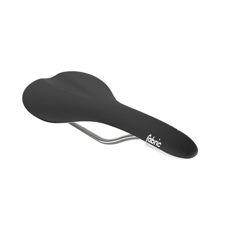 Scoop Flat Elite - Black/White - Cro - Mo rail - 142mm - Fabric