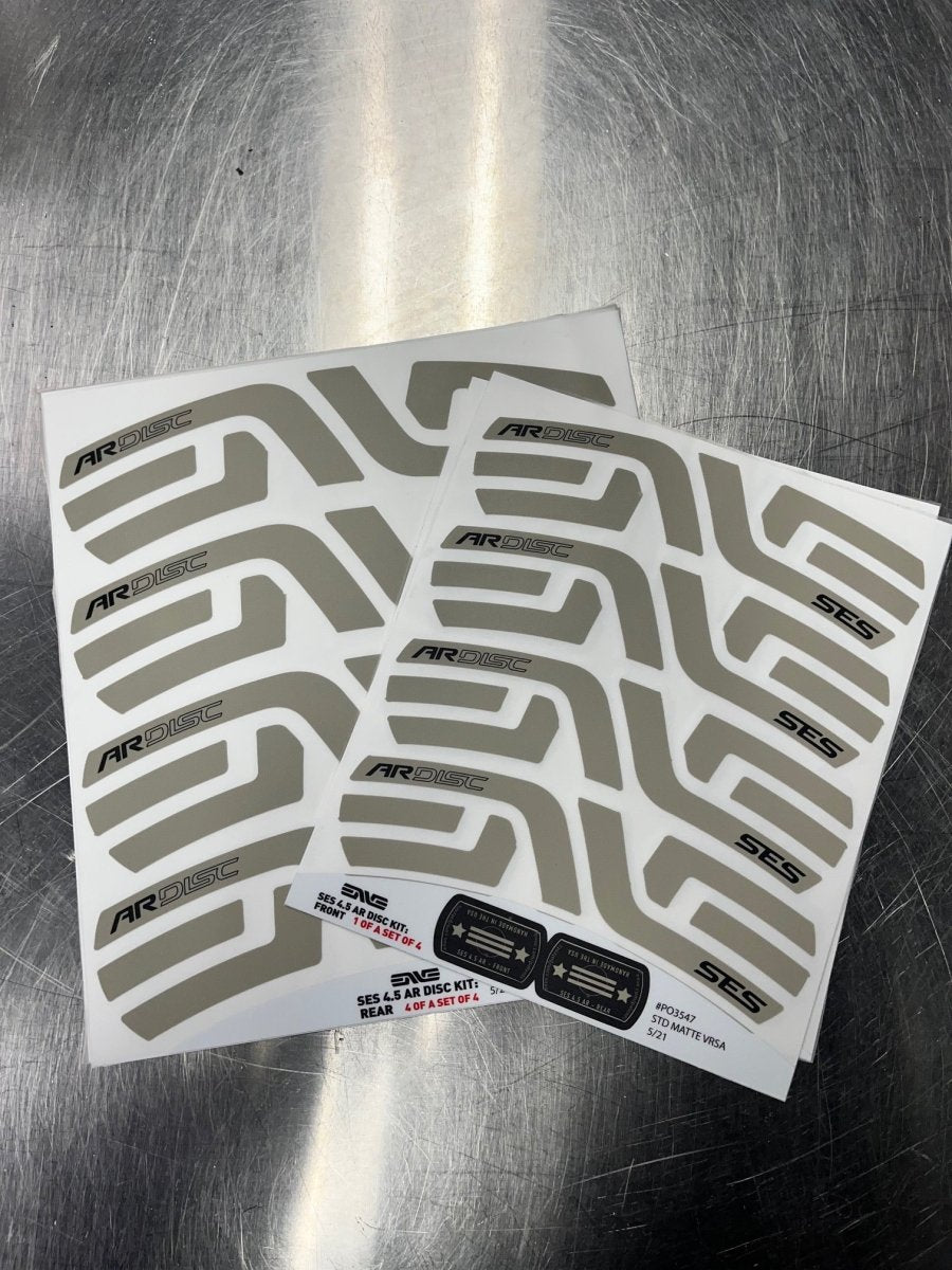 Enve SES Wheel Decal set - 4.5AR - Sand - Matte - Stikrd