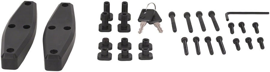 Kuat Piston SR Dual Ratchet Roof Bike Carrier - 1 Bike, Kashima Coat - Sandy Black - Kuat