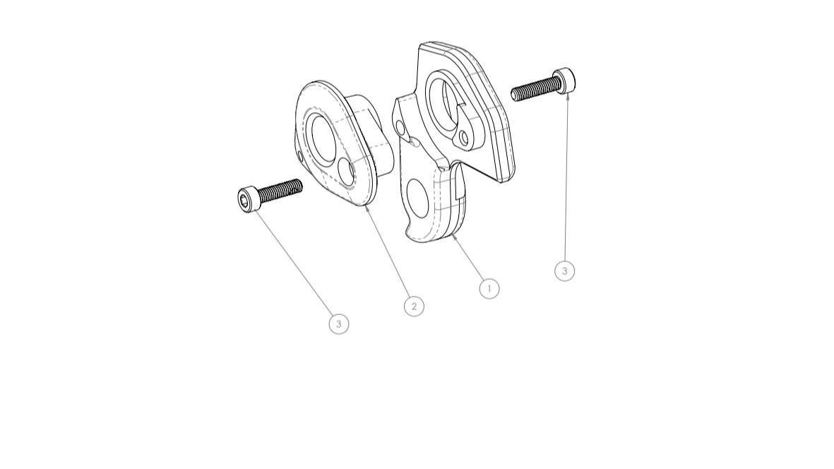 ENVE Melee Factory Replacement Rear Derailleur Hanger - ENVE Composites