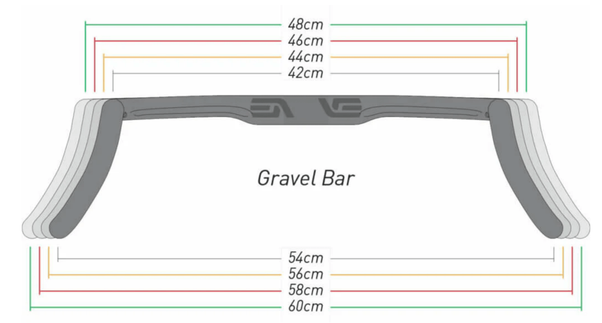 ENVE IN - Route Gravel G - Series Handlebar - 46cm - ENVE Composites