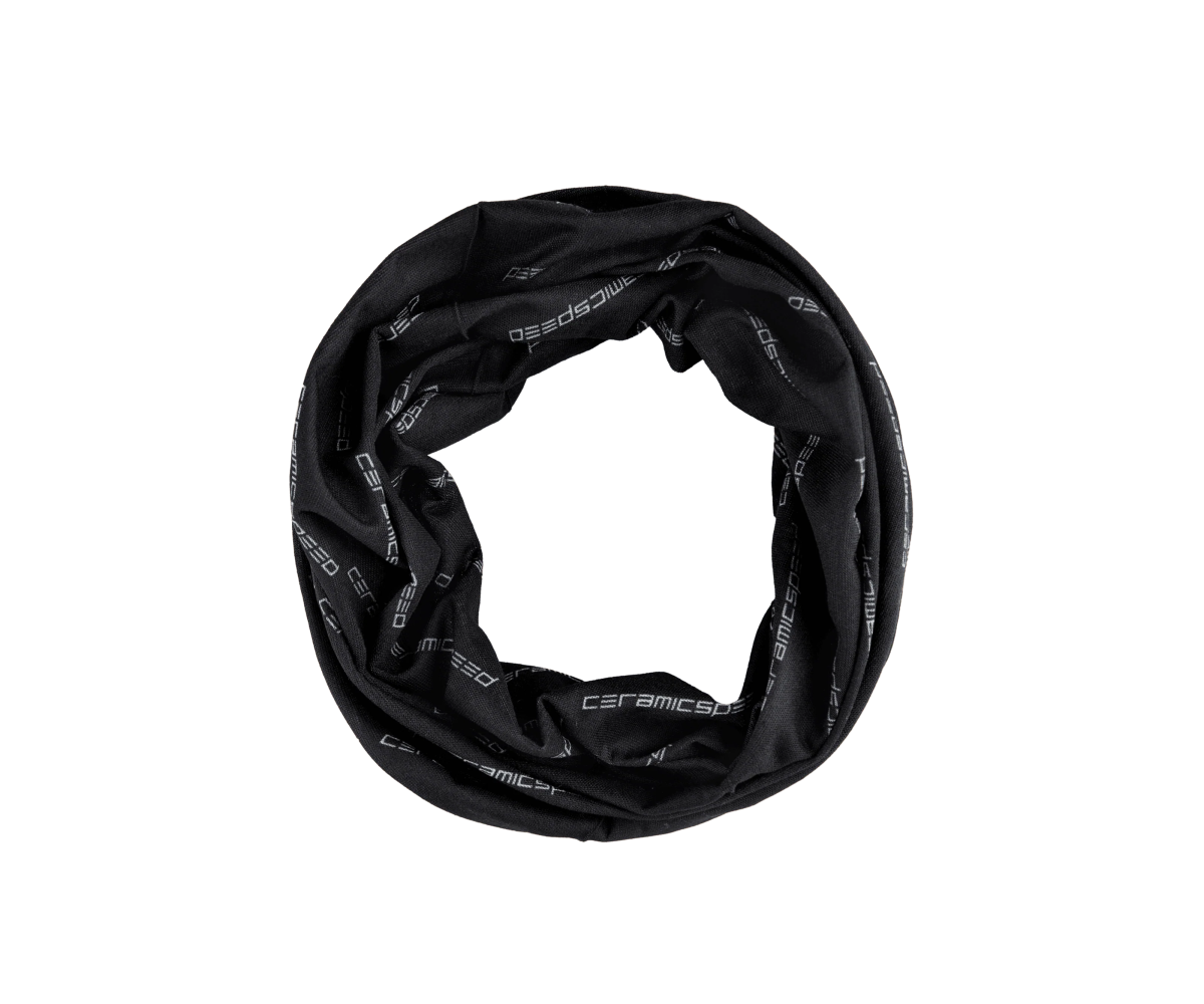CeramicSpeed Neck Warmer - Cotton - Black - CeramicSpeed