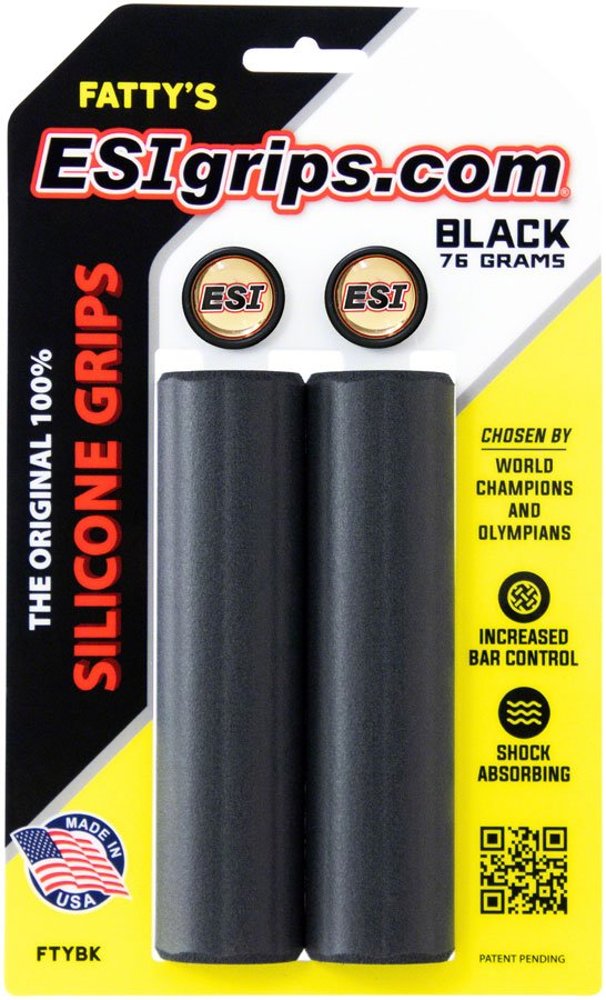 ESI Fatty's Grips - Black - ESI