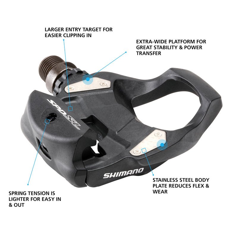 Shimano PD - RS500 SPD SL - Pedal Set - Shimano