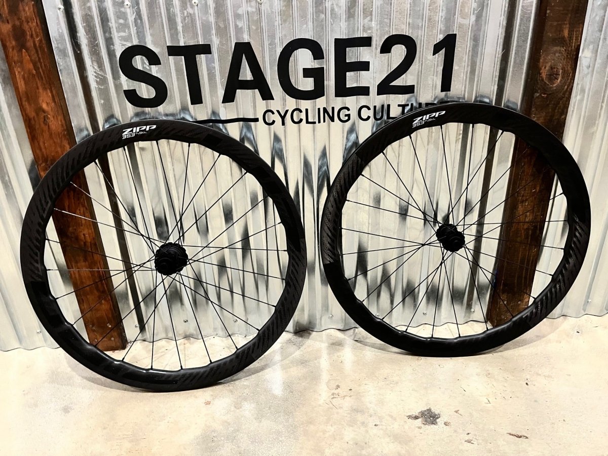 Zipp Speed Weaponry 353 NSW Carbon Disc Wheelset - 700c - CenterLock - Carbon - XDR - USED - Zipp