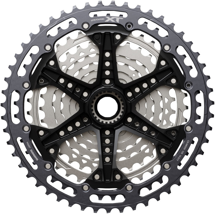 Shimano Deore XT CS-M8200-12 Cassette - 12-Speed, 10-51t, Hyperglide+