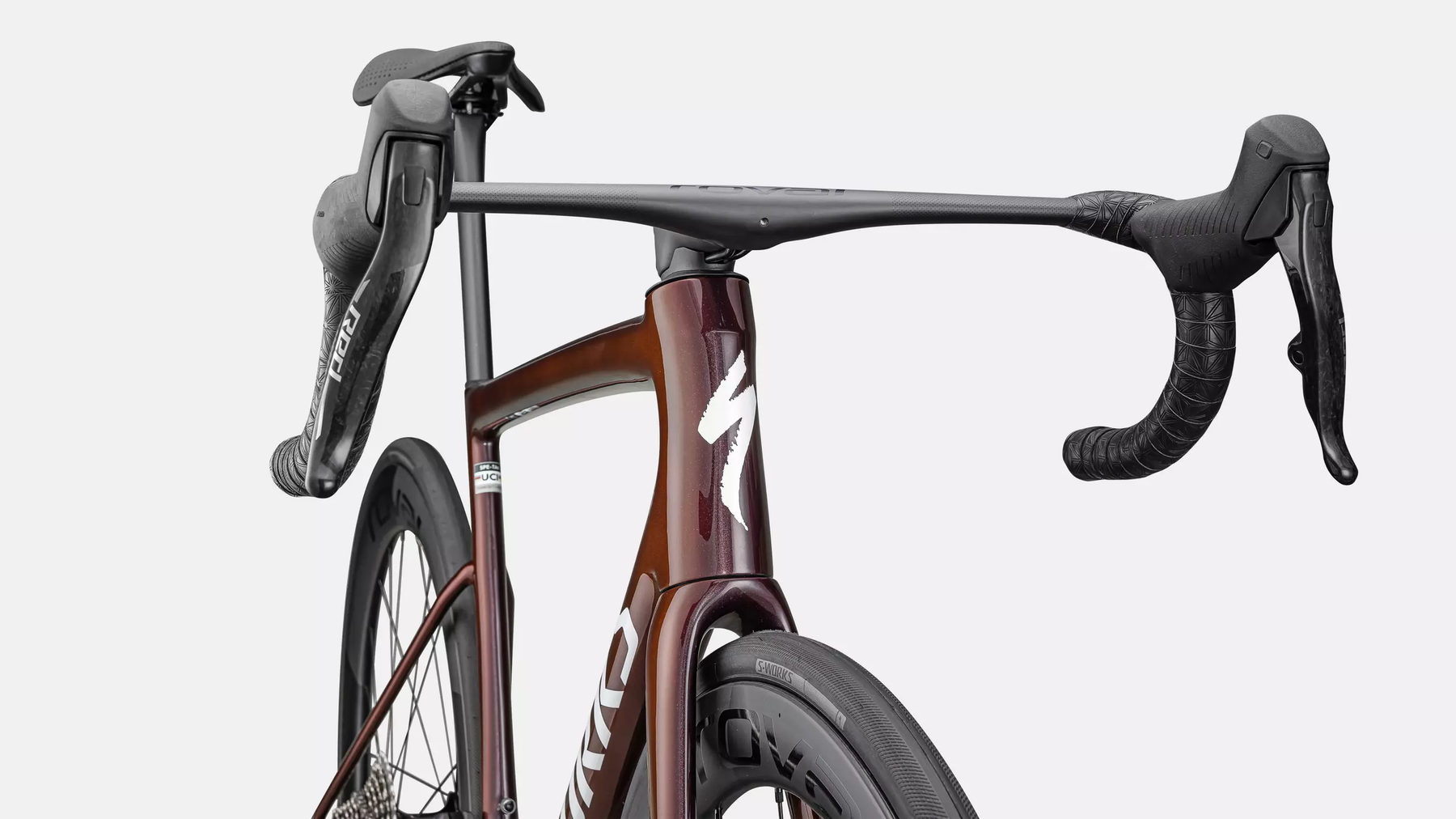 Specialized S-Works Tarmac SL8 SRAM Red AXS Gloss Solidity/Red Black Pearl - 52cm