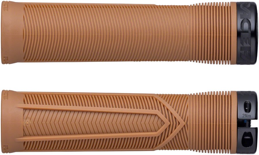 RaceFace Chester Grips - Lock-On Gum/Black 31mm