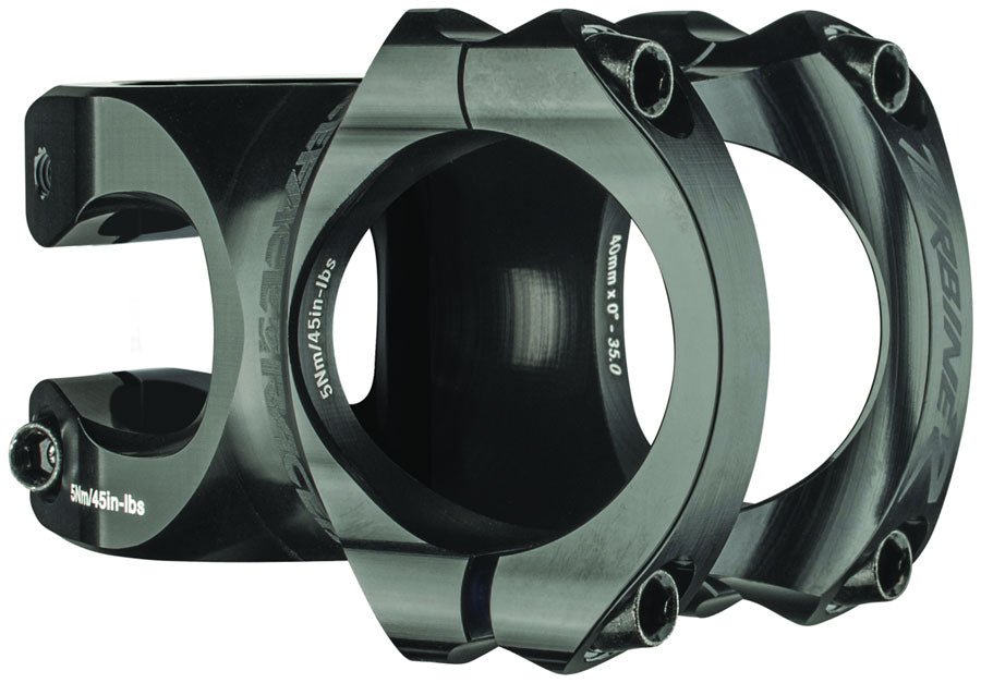 RaceFace Turbine R 35 Stem - 40mm 35 mm Clamp +/-0 1 1/8" Black