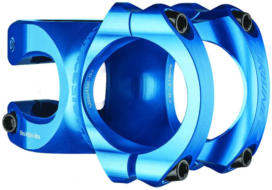 RaceFace Turbine R 35 Stem - 32mm 35mm Clamp +/-0 1 1/8" Blue