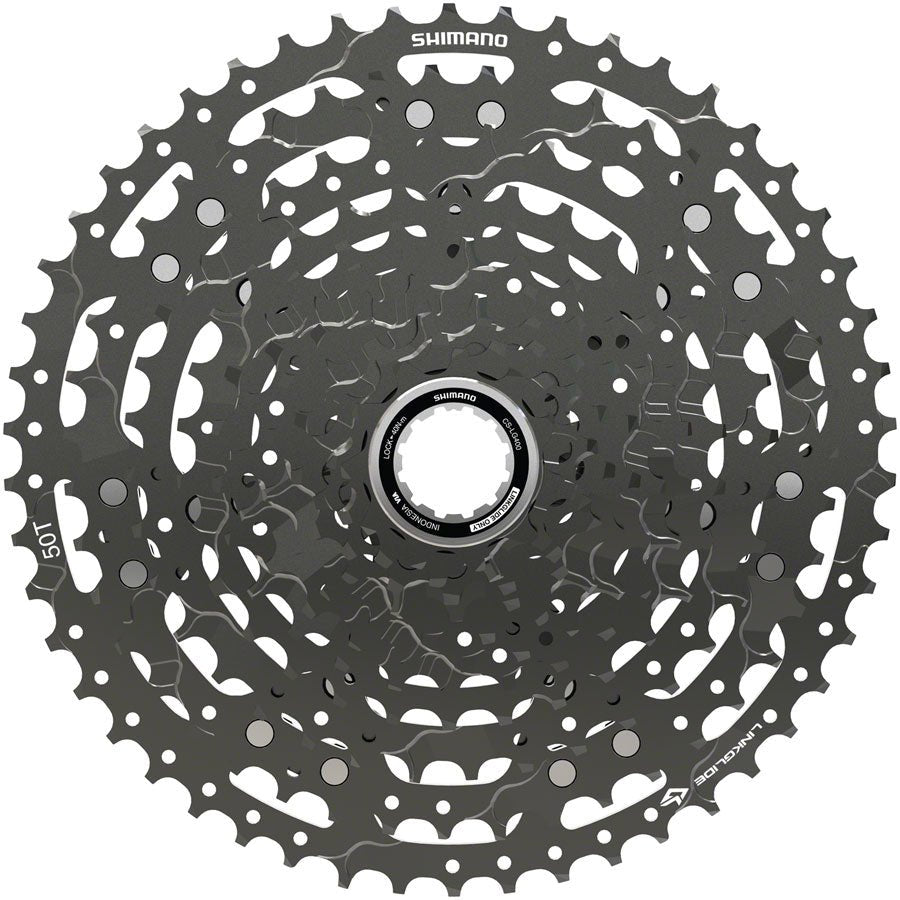 Shimano CUES CS-LG400-11 Cassette - 11 Speed 11-50t LINKGLIDE Black