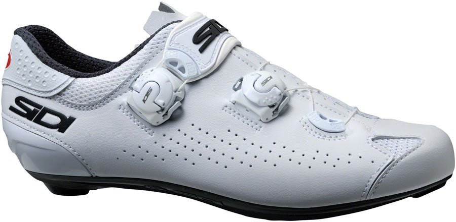 SIDI Genius 10 Road Shoes - Men's White/White 44