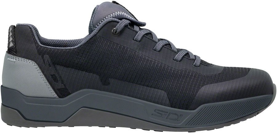 SIDI Motus GTX Flat Shoes - Black/Gray Size 44 Millennium Fit