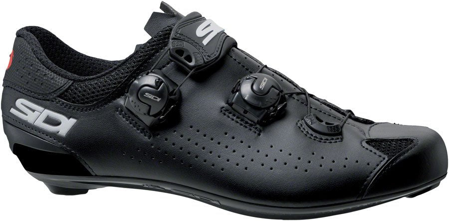 SIDI Genius 10 Road Shoes - Men's Black/Black 42