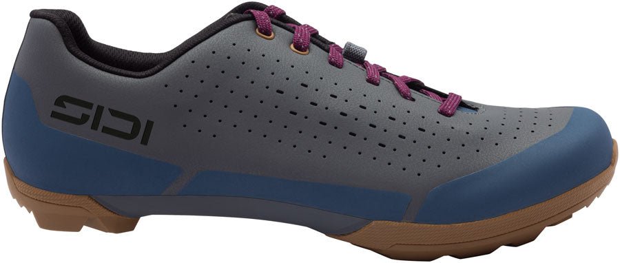 SIDI Asper Laces Gravel Shoes - Men's Dark Gray 45.5