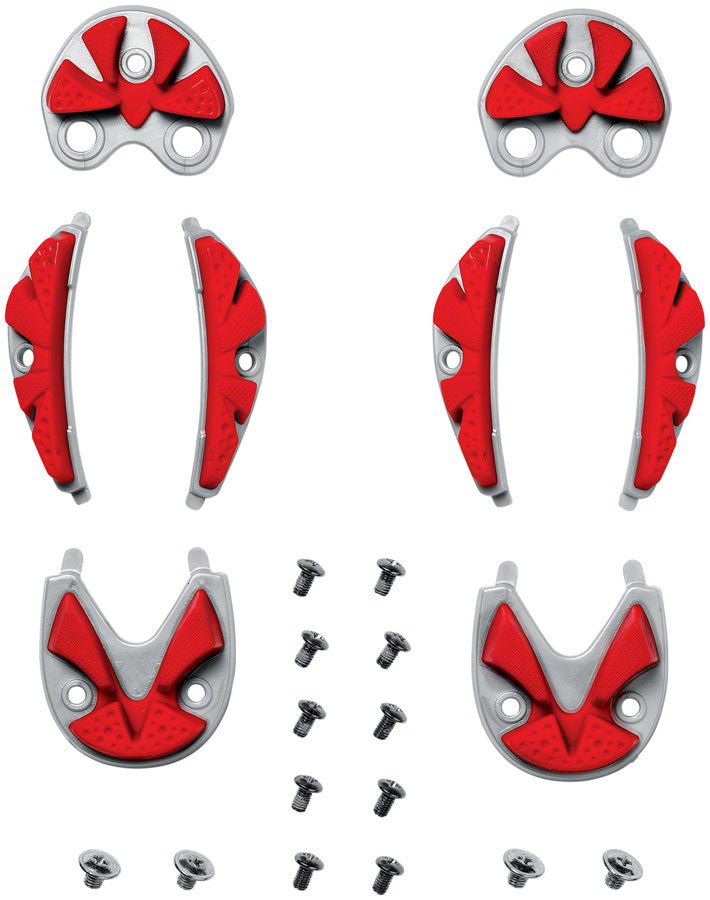 SIDI SRS Carbon Ground Inserts - Red 41-44