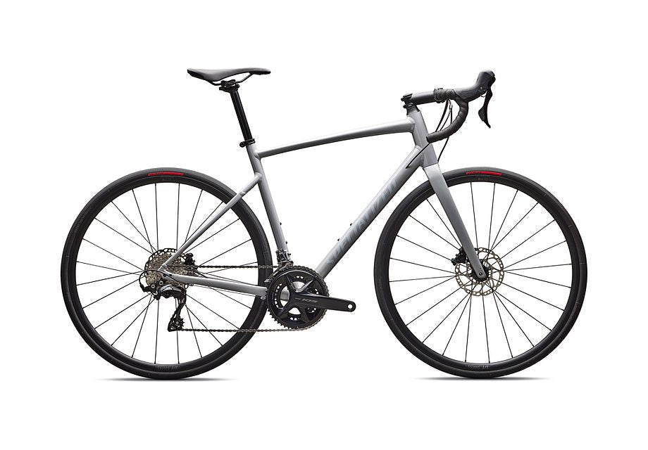 2026 Specialized Allez E5 Comp Bike Dolomite Metallic / Dove Grey 44