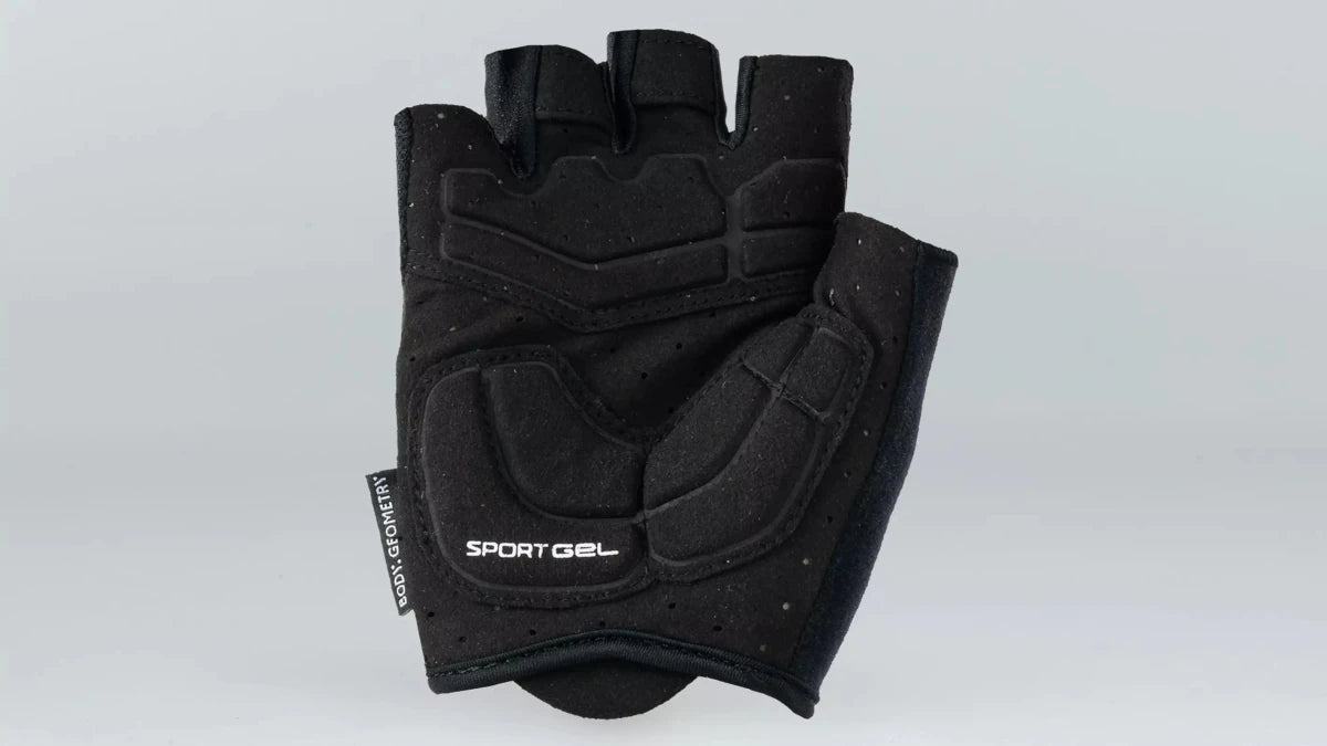 Specialized Body Geometry Sport Gel Short Finger Men's Cycling Gloves Black