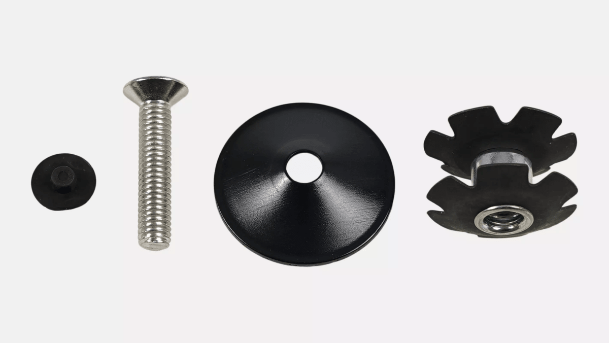 Specialized 1-1/8 Concave Top Cap Star Nut Kit Black OEM