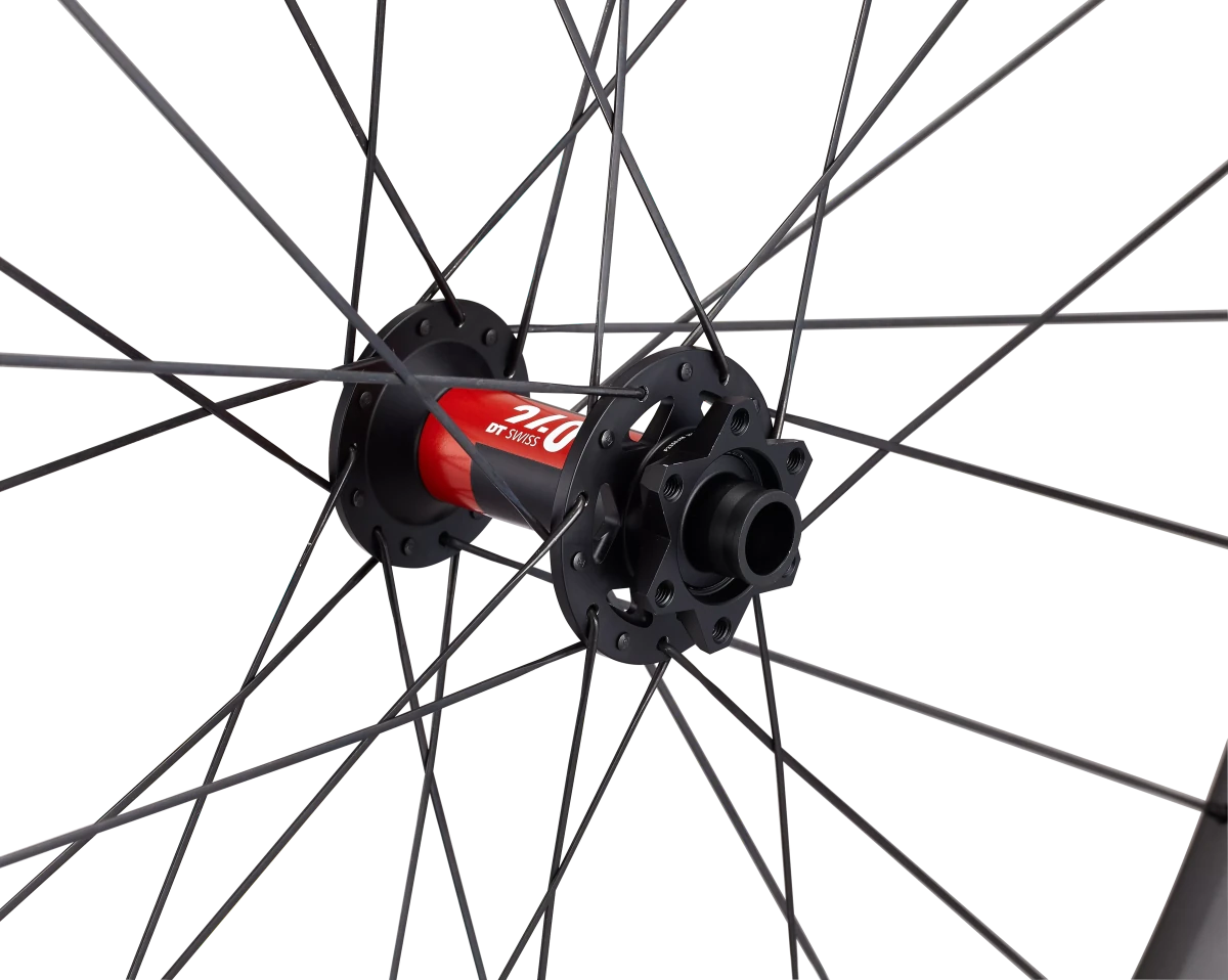 Specialized Traverse HD DT240 Carbon Front Wheel 29 6-Bolt Satin Carbon