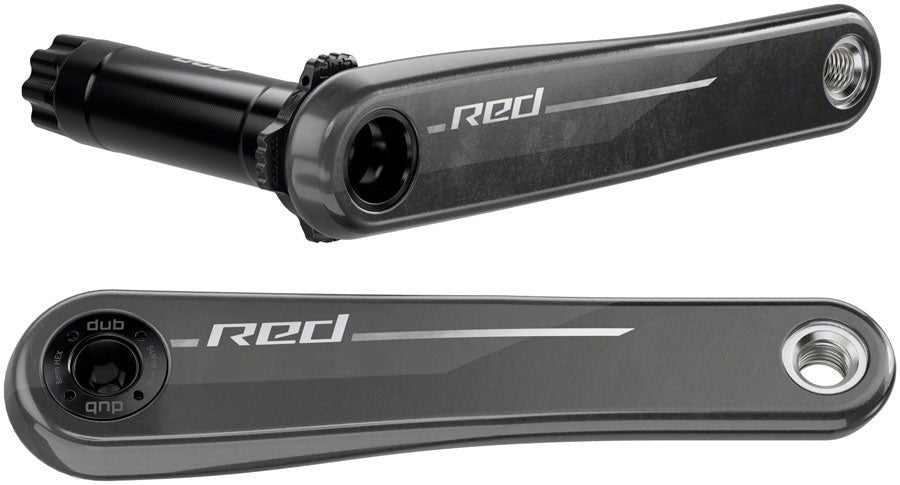 SRAM RED Crank Arm Assembly - 170mm 12-Speed 8-Bolt Direct Mount DUB Spindle Interface Natural Carbon E1
