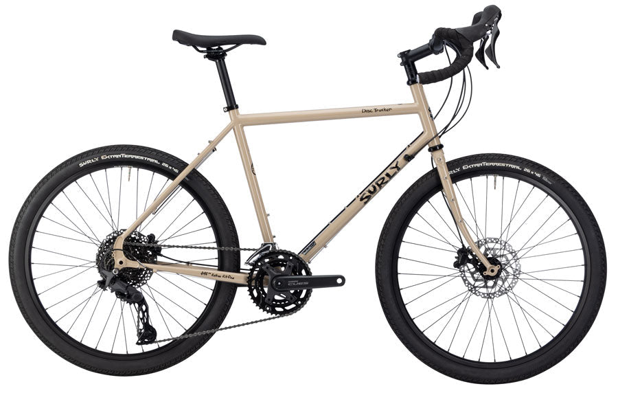 Surly Disc Trucker Bike - 26" Steel Grandpa's Khakis 46cm