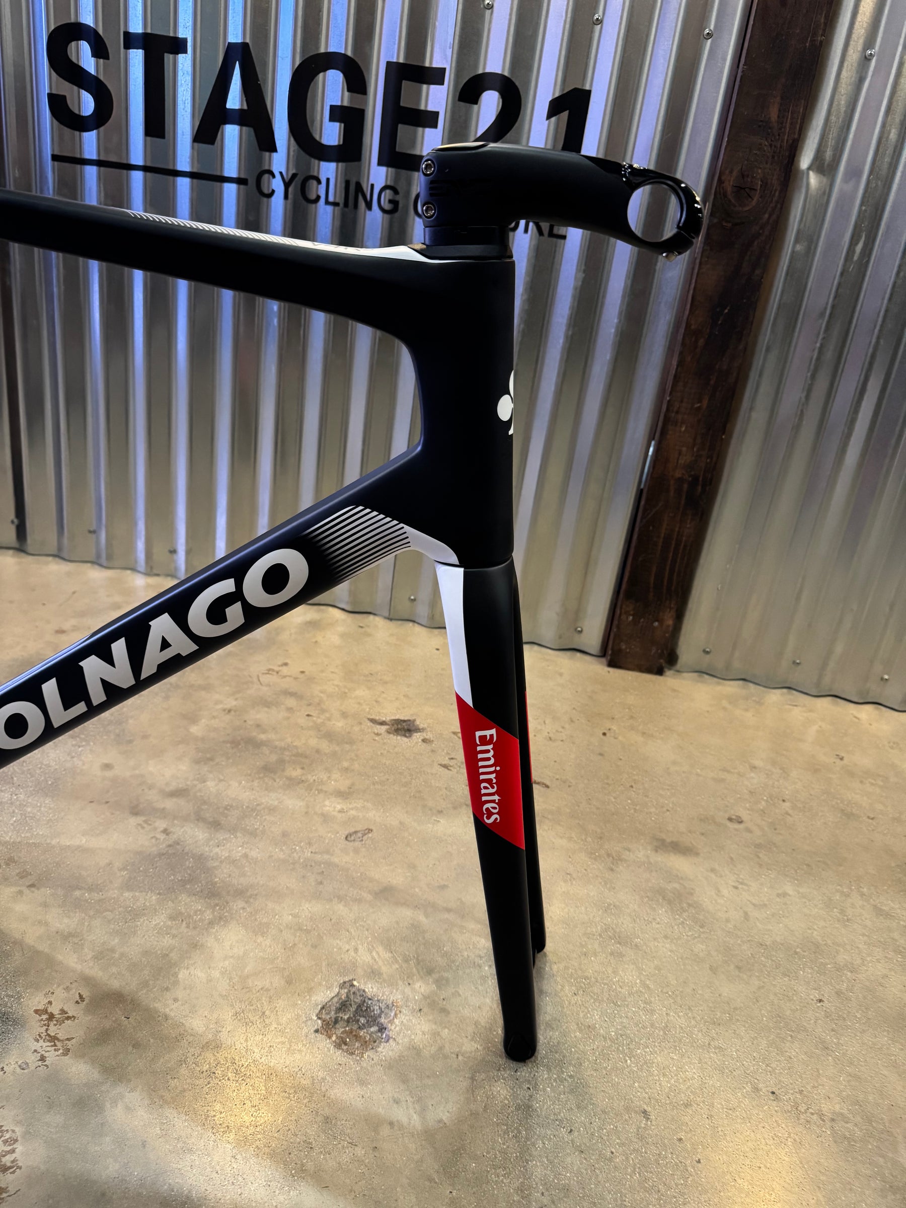 2024 Colnago V4RS Disc Frameset - 55 - UAE Team - USED